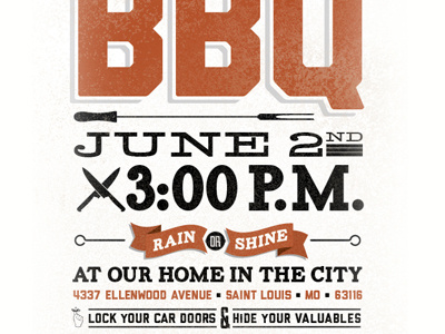 BBQ bbq food invite