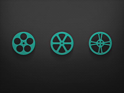 FilmNotice - Reels film film reel identity logo reel