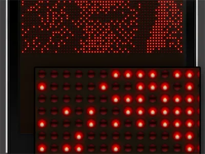 More pixel history effect gameboy ios iphone led pixel ui