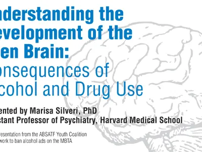 Town Meeting Flyer alcohol blue brains drugs harvard helvetica illustration medical psychiatry teens