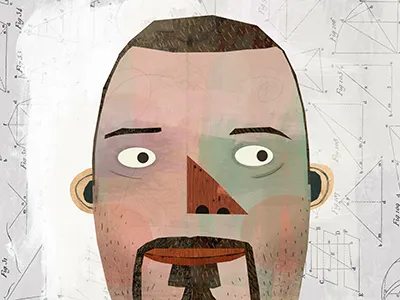 Self-Portrait, v.2 daily sketch illustration self portrait