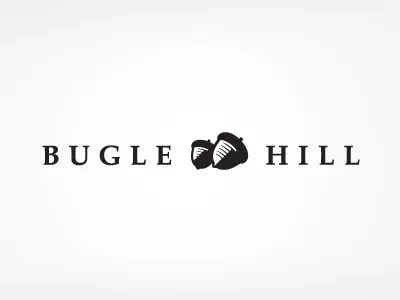 Bugle Hill Logo farm horse logo