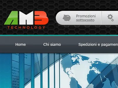 AMB Homepage proposal ecommerce homepage web design website