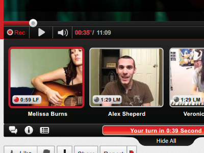Youtube with karaoke feature