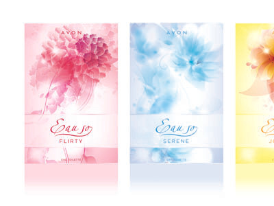 Perfume Packaging fragrance packaging perfume stylised illustration