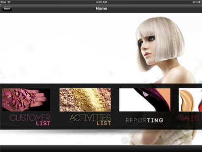 Ipad Col creativity ipad make up photoshop ux webdesign