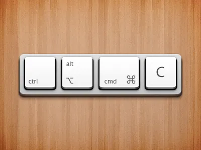 Hotkeys alt cmd ctrl frank key keyboard mac osx photoshop