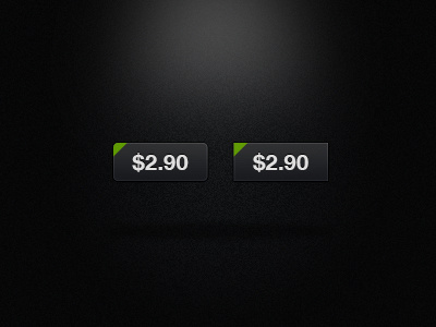 Price button black button dollar indicator interface price ui