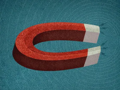 Magnet C alphabout c lettering magnet texture typography