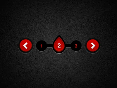 Pagination UI button interface pagination ramiro galan web app web application web ui