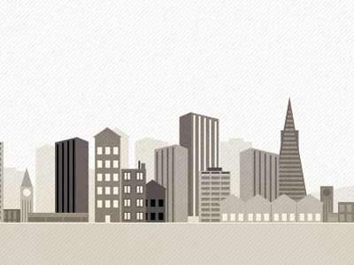 San Francisco 2d art background city san francisco sf skyline