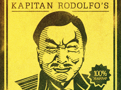 Kapitan Rodolfo dolphy label philippines quizon whisky