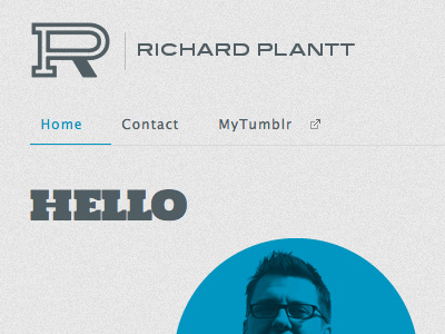 Personal Site Refresh brand id personal site