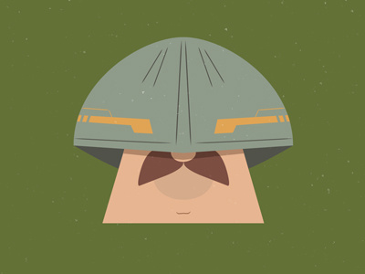 Faces of the Universe: Man-At-Arms character fan art man at arms masters of the universe motu portrait retro vintage