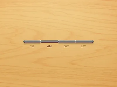 Radio fm buttons button buttons fm gui radio ui wood
