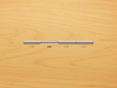 Radio fm buttons button buttons fm gui radio ui wood