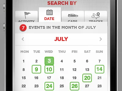 Udrive Mobile Site activities calendar car driving icons mobile first notification pank designs pank.in pankaj juvekar responsive site sports tracks udrive ui