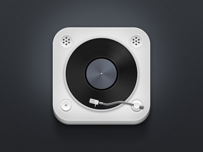 Music App Icon app icon ios iphone music music player player ui