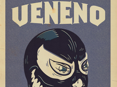 Venom Luchador lucha libre luchador marvel superhero venom villain