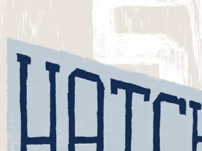 Logo process - Scanned & Flattened 2 athletic logo slab serif sports