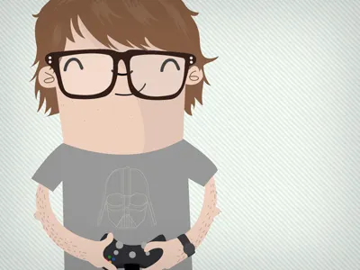 Drawingtweeps nr 1 boy character drawingtweeps games glasses illustration kevin