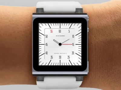 Nano clock nano ui watch