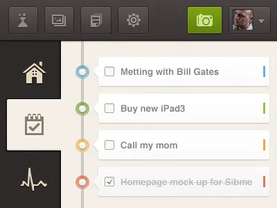 Tasks v3 dashboard interface task timeline ui ux