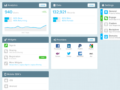 Overview ui