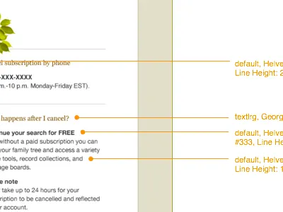 The Dirty Work redlining specs type specs