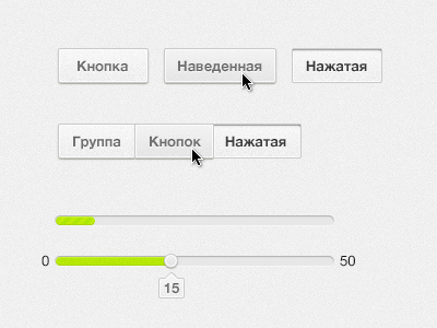 Nippel Ui button case kit slider ui