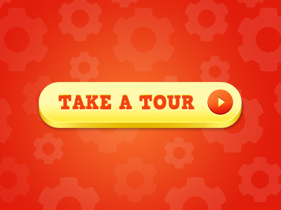 Tour button children plastic