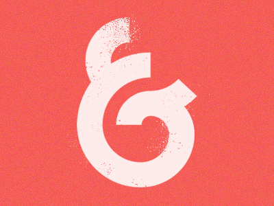 Another Ampersand grain illustrator typography