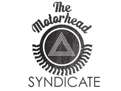 The Motorhead Syndicate branding clothing grunge logo motorcycle tee shirt typography vintage