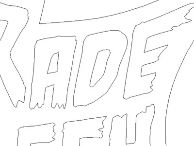 Secret Logo Project Work In Progress handmade illustrator logo type typography vector