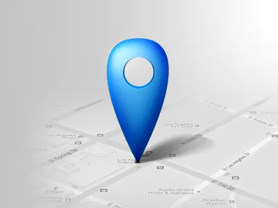 Location client design location map