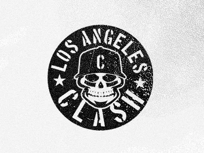 LA CLASH baseball logo patch sports