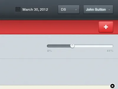 Hailo calendar design icon slider ui