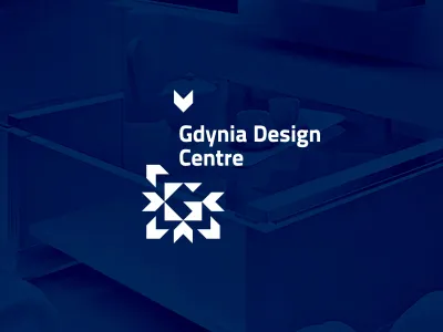 Gdynia Design Centre corporate identity logo sign