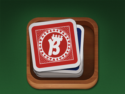 Card game iPad icon card game cards icon ipad