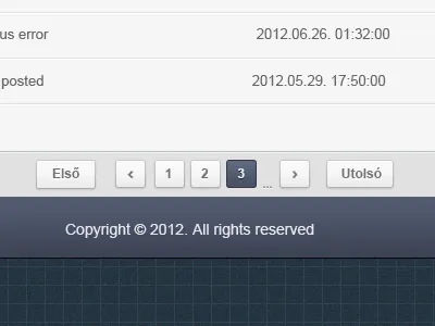 admin pager admin buttons clean gui interface pager pagination ui