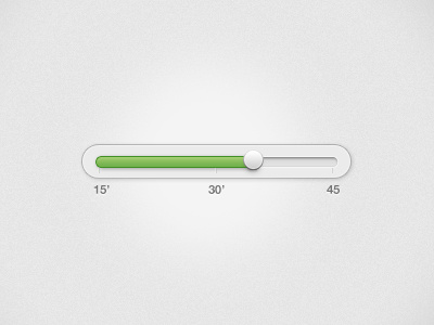 Slider button green pop up slider ui ux web app