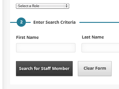 Adding a Staff Member