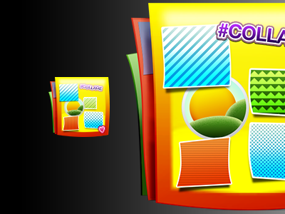 Collage 480px 86px app bb10 collage frames icon photos