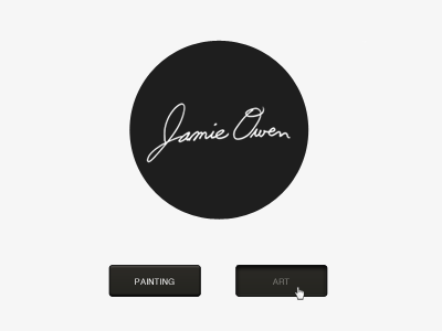 Jamie Owen circle handwritten ui