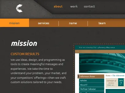 C7D Revisions - About Page