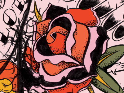 Tattoo editorial freelance illustration
