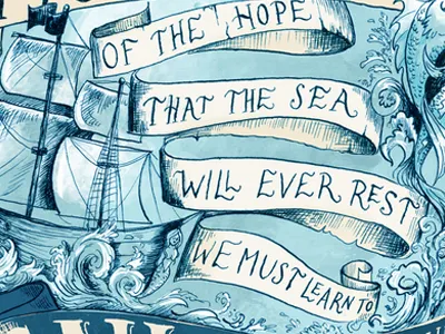 Quote Design hand drawn type lettering typography