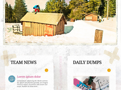 Pow Pow design freehand grunge scribble sketch snowboard tape texture