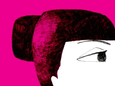 Haughty girls graphite illustration pencil zines