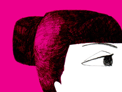 Haughty girls graphite illustration pencil zines